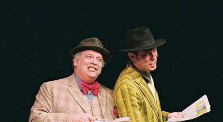 Paul in one of his many roles as Nicely Nicely from Guys and Dolls.