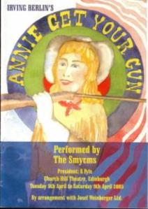 Annie Get Your Gun Flyer