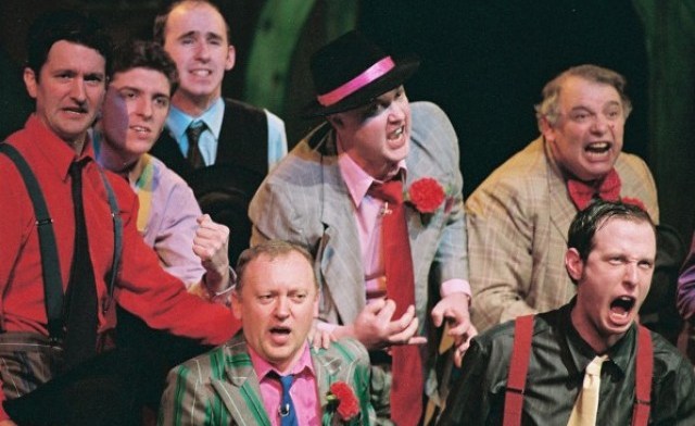 When you need a Guy but there's none to be had, you can guess that we'll dress a dame as a lad. OH MY GAD!!